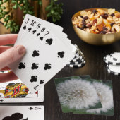 Seeding Dandelion Flower Playing Cards Spielkarten (In Situ)