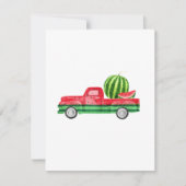 Seedless Watermelon Frucht (Vorderseite)