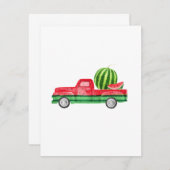 Seedless Watermelon Frucht (Vorne/Hinten)