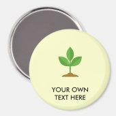 SEEDLING MAGNET (Vorderseite/Rückseite)