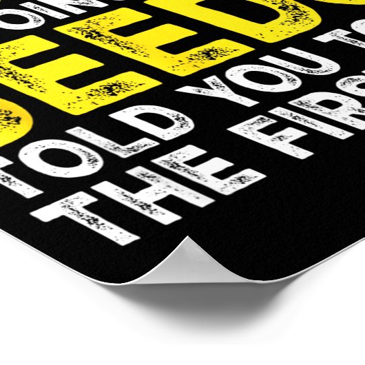 Seedo - If At First You Don't Succeed Try Doing Wh Poster (Ecke)