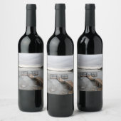 Seedock gefroren weinetikett (Flaschen)