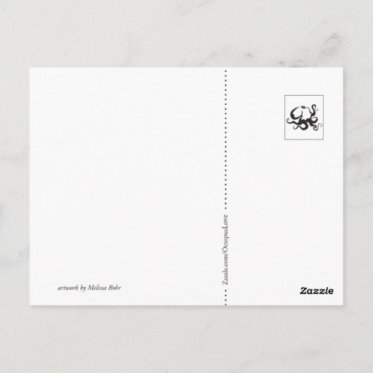 Seedrache Postkarte (Rückseite)