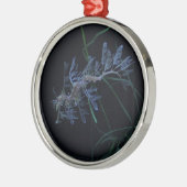 Seedrache Silbernes Ornament (Links)