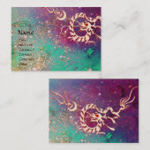 SEEDRAGON 2 , Schönheitssalon, Wellness-Center am  Visitenkarte (Vorne/Hinten)