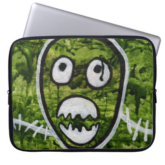 Seedy Pete Skull Odd Whimsical Monster Art Quirky Laptopschutzhülle