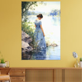 Seeeinsamkeit Leinwanddruck (Insitu (Wohnzimmer))