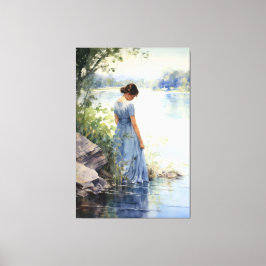 Seeeinsamkeit Leinwanddruck