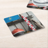 Seeeinzelteile Rechteckiger Pappuntersetzer (angewinkelt)