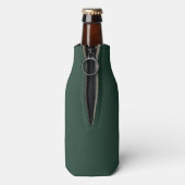 Seefahrer-Holzhelm-Grün Flaschenkühler (Flasche Rückseite)