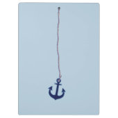 Seefahrer-Konzept Klemmbrett (Rückseite)