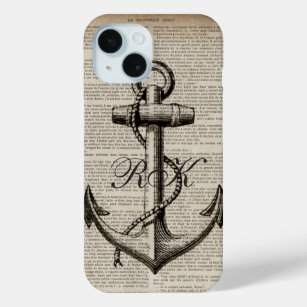 Seefahrer Vintager nautischer Anker Case-Mate iPhone Hülle