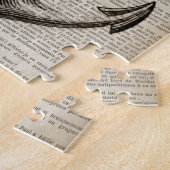 Seefahrer Vintager nautischer Anker Puzzle (Seite)