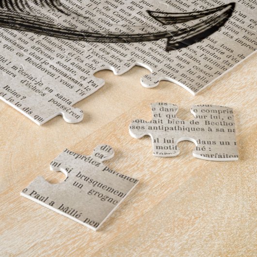 Seefahrer Vintager nautischer Anker Puzzle (Seite)