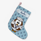 Seefahrereule Kleiner Weihnachtsstrumpf (Vorderansicht (hängend))