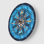 Seefahrermauer Große Wanduhr (Winkel)