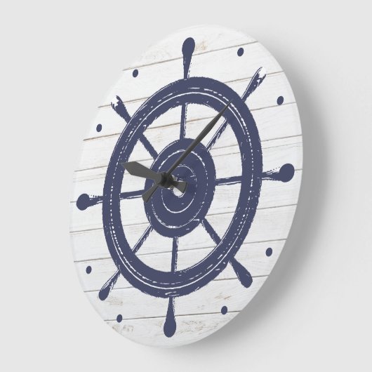 Seefahrerrad Große Wanduhr (Winkel)