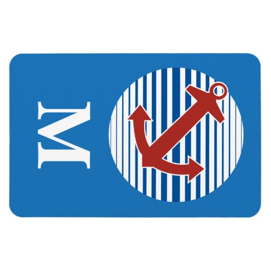 Seefahrertür für Monogramm Magnet (Horizontal)