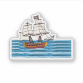 Seefahrt Aufkleber (Vorderseite)