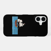 Seefahrt iPhone 16 Hülle (Rückseite (Horizontal))