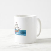 Seefahrt Kaffeetasse (VorderseiteRechts)