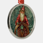 Seefahrt-Sankt-Verzierung Ornament Aus Metall (Rechts)