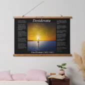 Seefahrt über das Meer Wandteppich Mit Holzrahmen (Schlafzimmer)