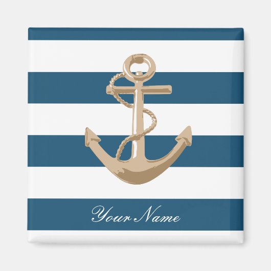 Seefahrt und Wasserwirtschaft mit Anchor - Magnet (Vorne)