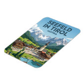 Seefeld in Tirol Österreich Magnet (Linke Seite)