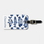 Seefisch Gepäckanhänger (Vorderseite horizontal)