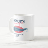 Seefisch Lovecraftian Kaffeetasse (Vorderseite Links)
