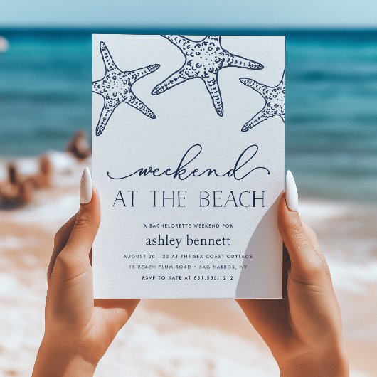 Seefisch | Wochenende bei der Einladung zum Strand