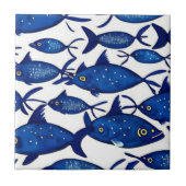 Seefische Fliese (Vorderseite)