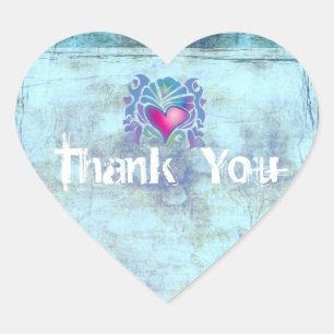 Seefische Muscheln Insel tropische Hochzeit Herz-Aufkleber