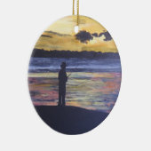 Seefischen Keramik Ornament (Rechts)