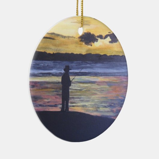 Seefischen Keramik Ornament (Rechts)