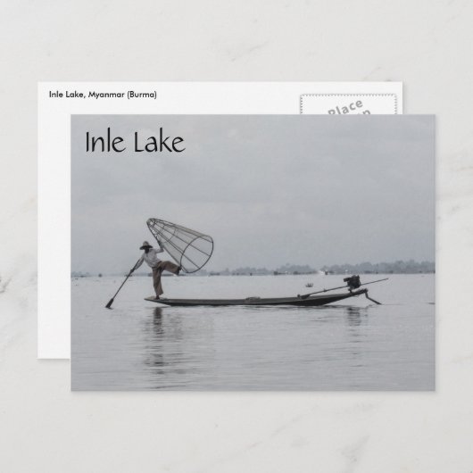 Seefischen Postkarte (Vorne/Hinten)