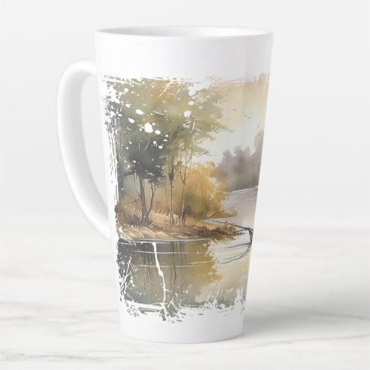 Seefischerei erschüttert milchtasse (Linke Ecke)