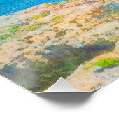 Seefischerei Poster (Ecke)