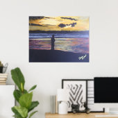 Seefischerei Poster (Heimbüro)