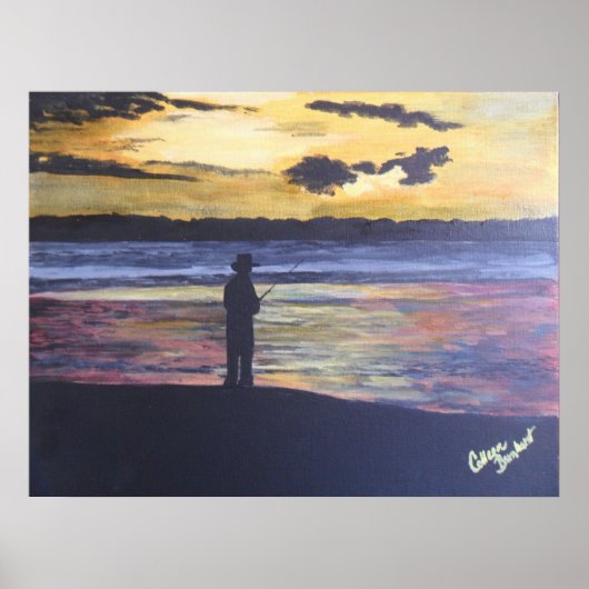 Seefischerei Poster (Vorne)