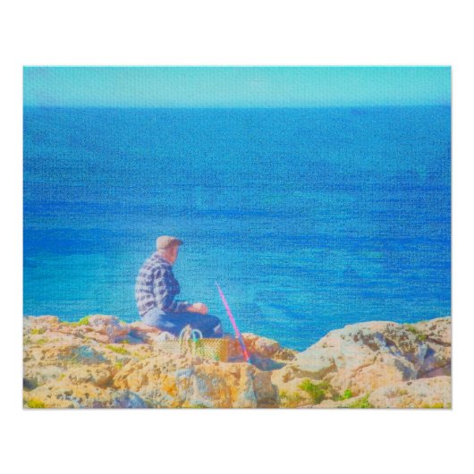 Seefischerei Poster (Vorderseite)