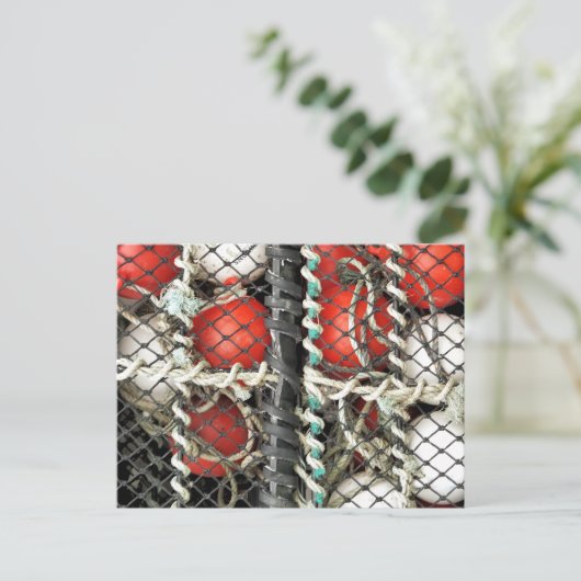 SEEFISCHEREI POSTKARTE (Stehend Vorderseite)