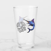 Seefischereiglas Glas (Rückseite)