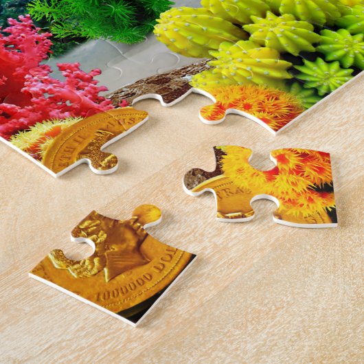 Seefischerpuzzle Unterwasser-Leben Puzzle (Seite)