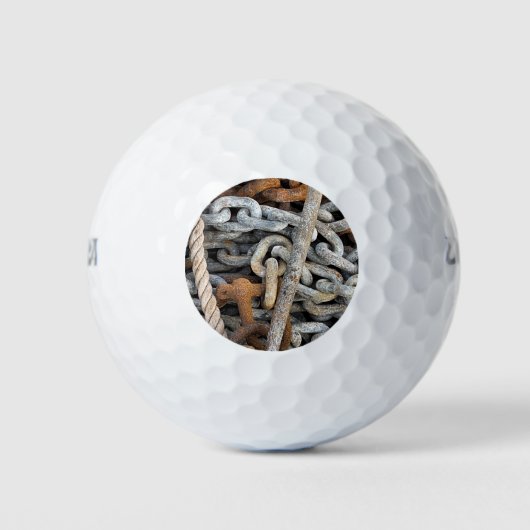 SEEFISCHKETTEN GOLFBALL (Vorderseite)