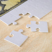 Seeflagge mit dem Greif-Emblem, das de Rost Puzzle (Seite)