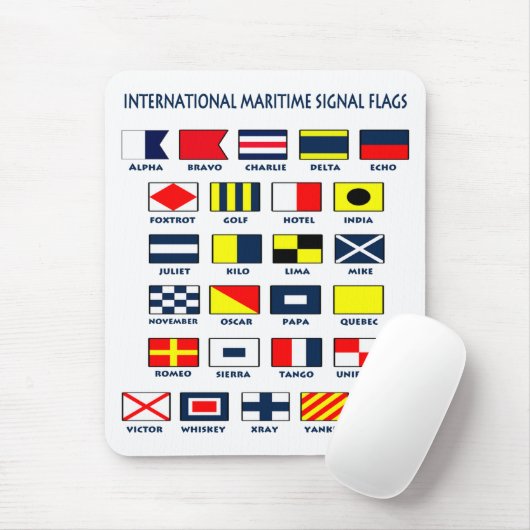 Seeflagge signalisiert Mousepad (Mit Mouse)