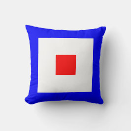 Seeflagge W — Whiskey Kissen