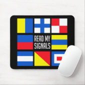 Seeflaggen-Mousepad Mousepad (Mit Mouse)